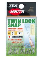NT Swivel Ten Mouth Ten Mouth Twin lock snap TM18 215lb size 5