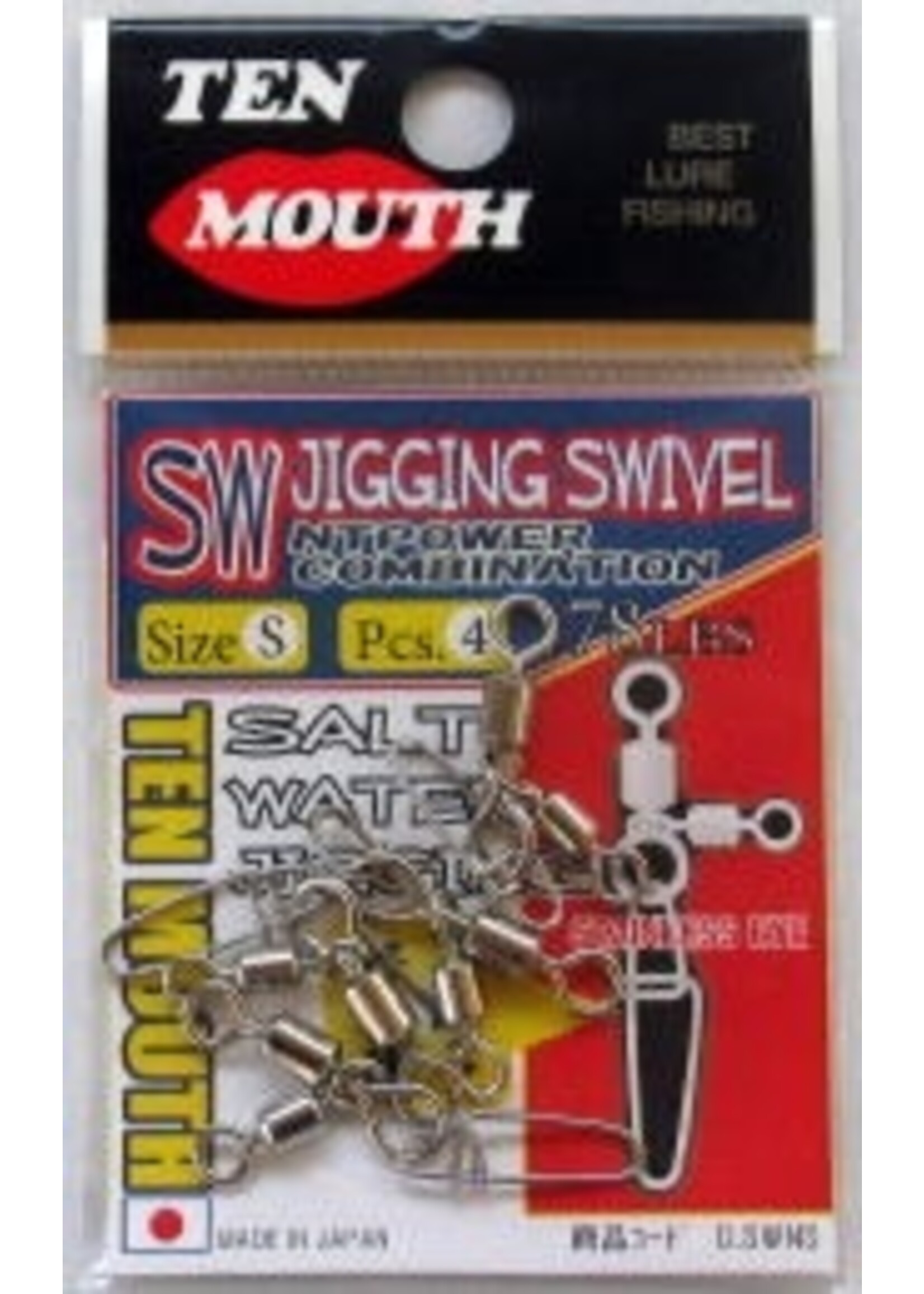 NT Swivel Ten Mouth Ten Mouth SW jigging swivel TM21 138kg L