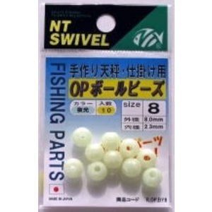 NT Swivel Ten Mouth NT Op super glo ball beads 493