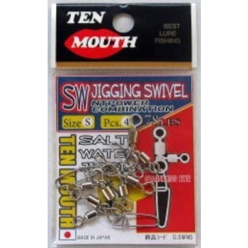 NT Swivel Ten Mouth Ten Mouth SW jigging swivel TM21 92kg M