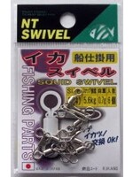 NT Swivel Ten Mouth NT octopus swivel 537 SS 4.4kg