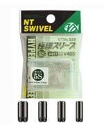 NT Swivel Ten Mouth NT twin Sleeve crimp 2S 0.8mm 80-100lb mono