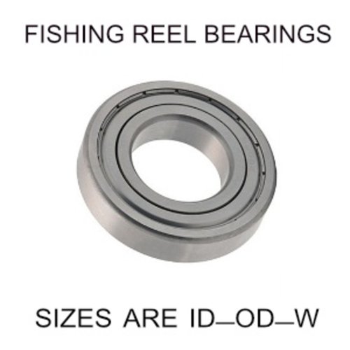 8x14x4mm precision shielded SS fishing reel bearings