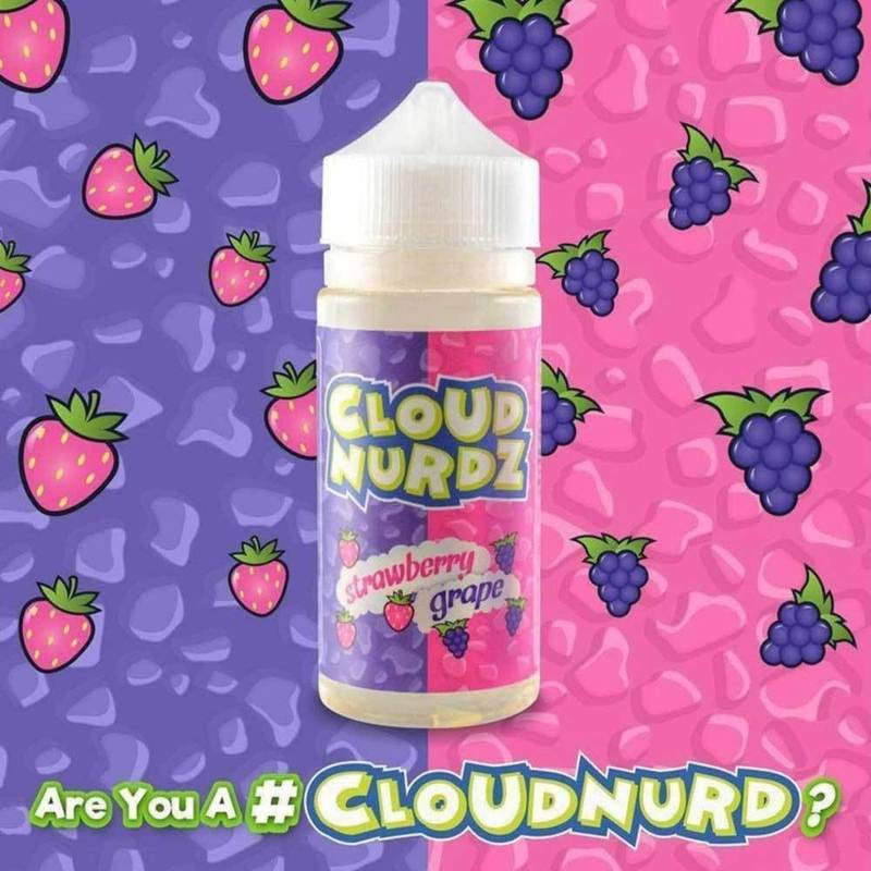 Cloud Nurdz  Grape Strawberry 100ML
