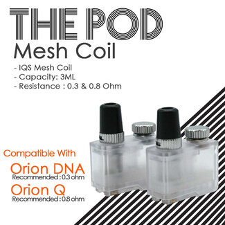 IQS Orion Mesh Pods 2pk