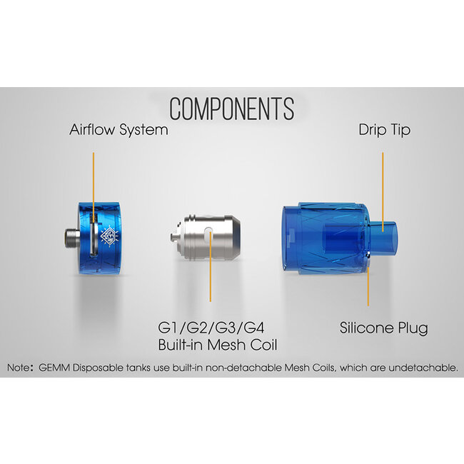 Freemax GEMM Disposable Tanks 2 Pack