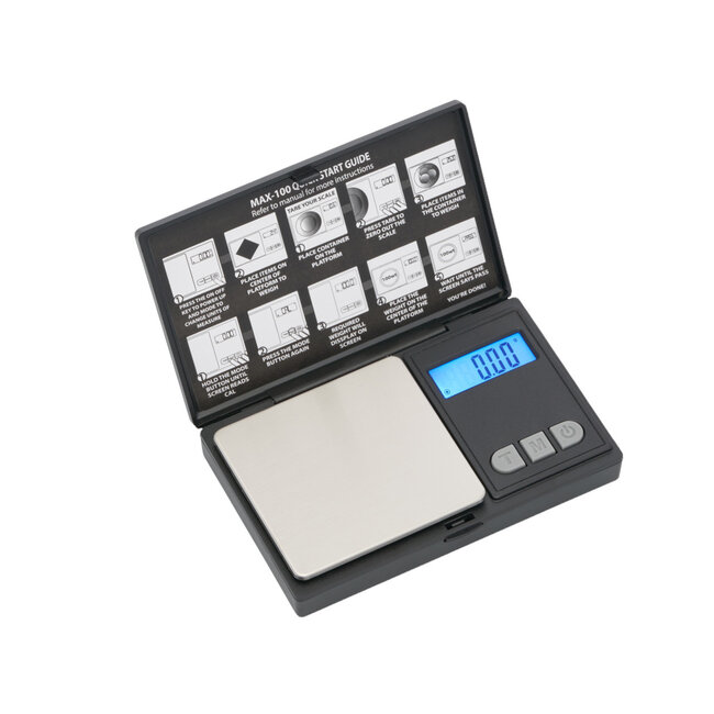 AWS Max 100 Digital Scale - Black