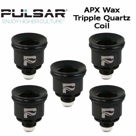 Pulsar APX Wax Triple Quartz Coil 5pk