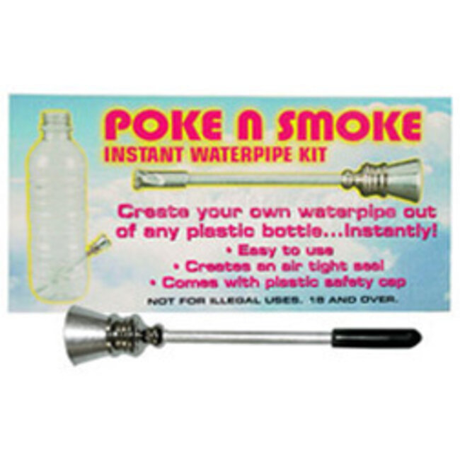 Poke N Smoke Instant Water Pipe Kit