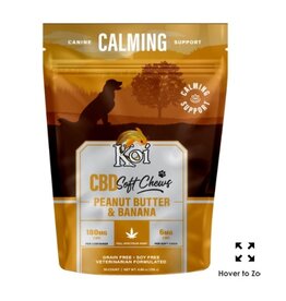 Koi CBD Soft Chews Canine Calming Support PB & Banana