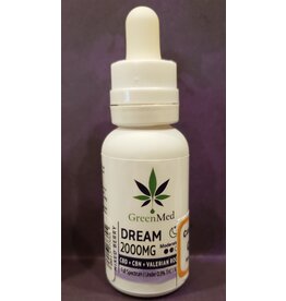 Green Med Dream Tincture CBD/ CBN/ Valyrian Root Mixed Berry