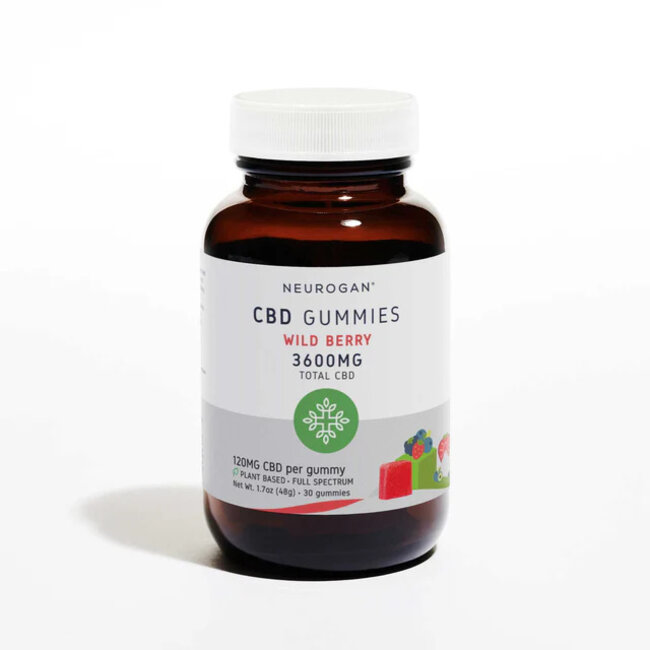 neurogan Neurogan CBD Gummy Squares 3600mg