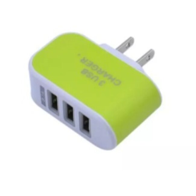 USB Wall Charger 3 Slot