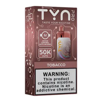 TYN TYN PRO Tobacco Disposable  50k