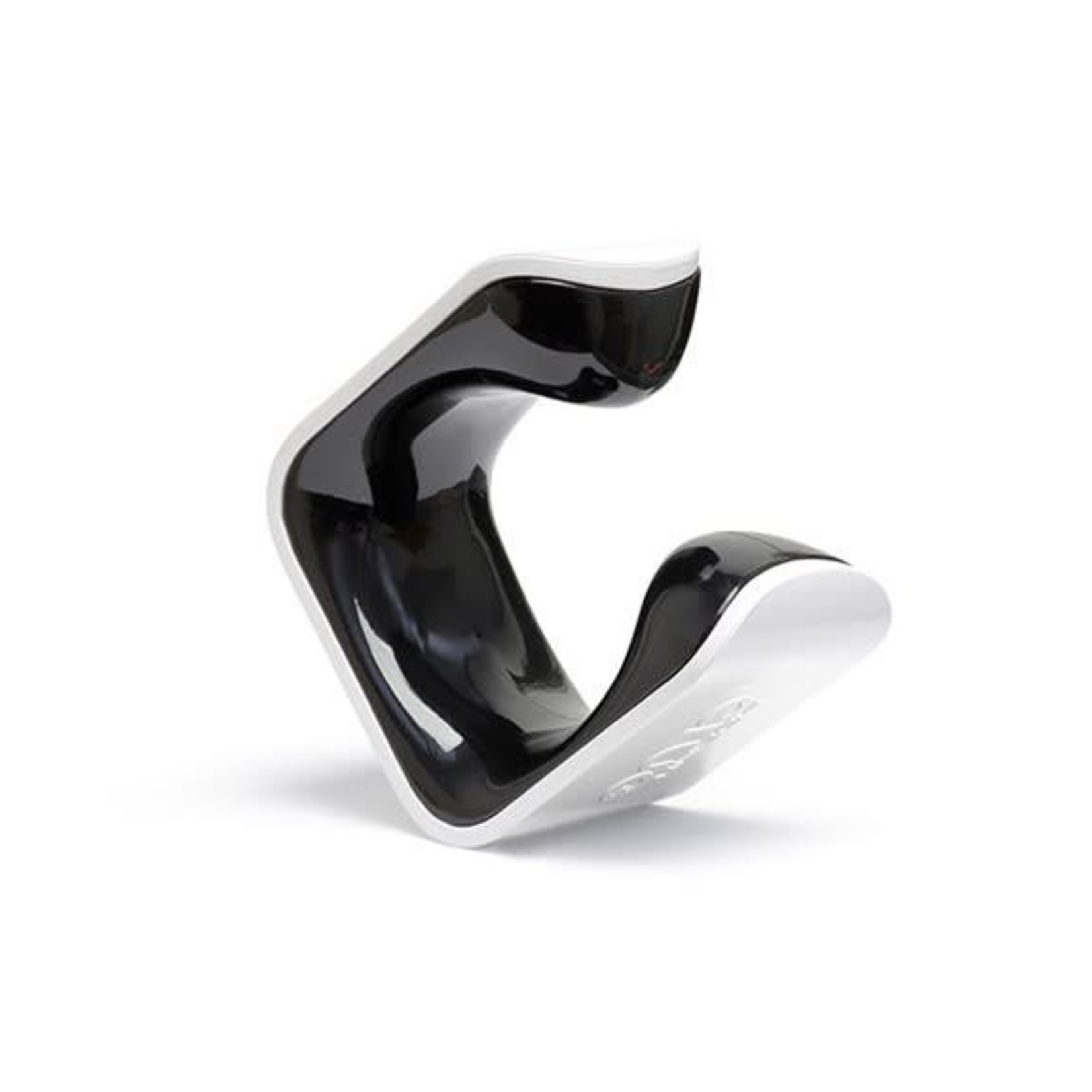 Clug Roadie Wall Mount Bicycle Rack Outside White/ Inside Black, Fits tires 23mm-32mm