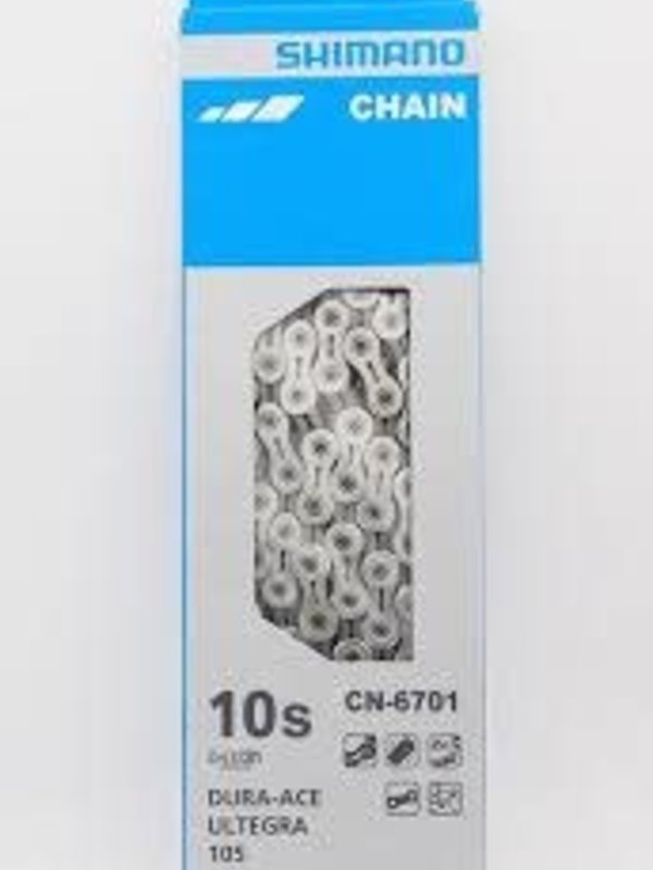 Shimano CHAIN, CN-6701, ULTEGRA, FOR 10-SPEED, 116 LINKS, CONNECT PIN X 1