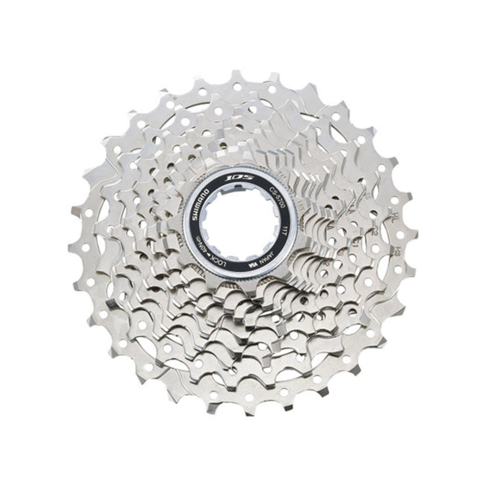 Shimano CASSETTE SPROCKET, CS-5700, 105 10-SPEED 11-12-13-14-15-17-19-21-24-28T 1MM SPACER INCLUDED