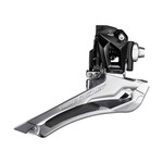 Shimano FRONT DERAILLEUR, FD-R7000-L, 105, FOR REAR 11-SPEED, DOWN-SWING,BRAZED-ON TYPE, CS-ANGLE:61-66, FOR TOP GEAR:46-53T, BLACK