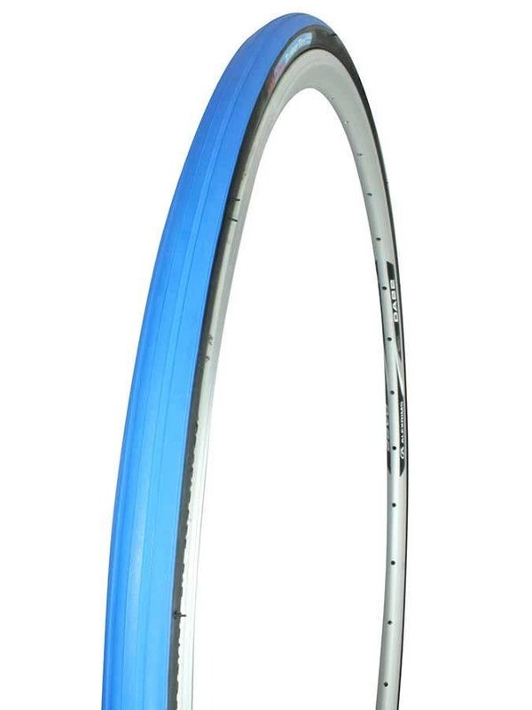 Tacx Trainer Tire, 700x23C, Pliable, 60TPI, 80PSI, Bleu
