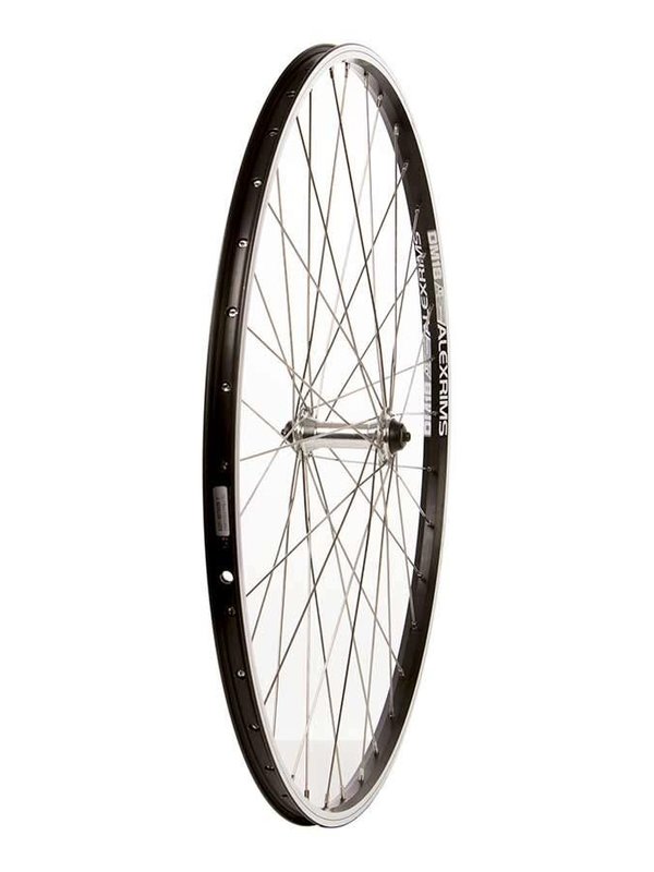 Alex DM18 Noir/ Formula FM-21, Roue, Avant, 700C / 622, Trous: 36, Boulons, 100mm, Sur jante