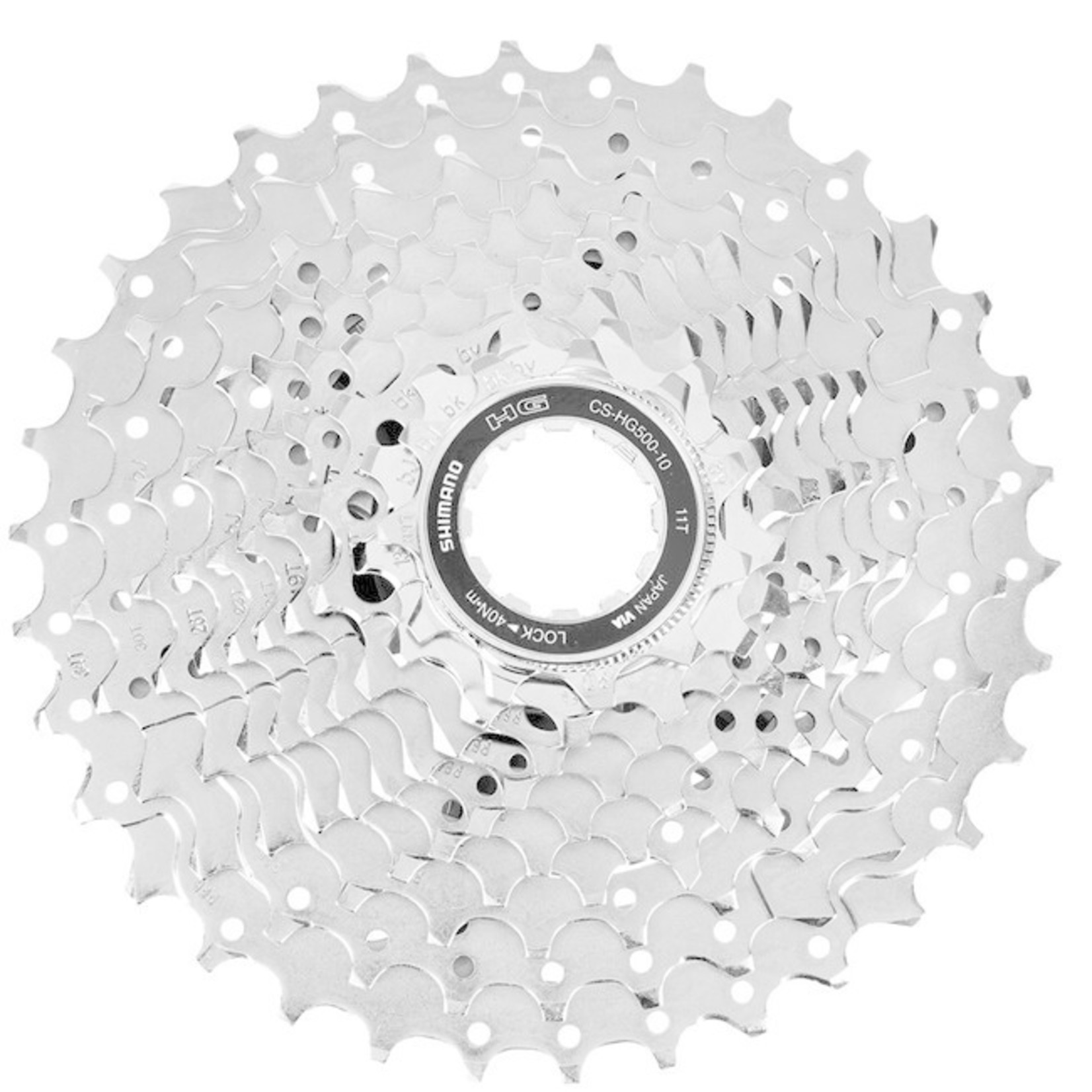 Shimano CASSETTE SPROCKET, CS-HG500-10, 10-SPEED, 11-32T