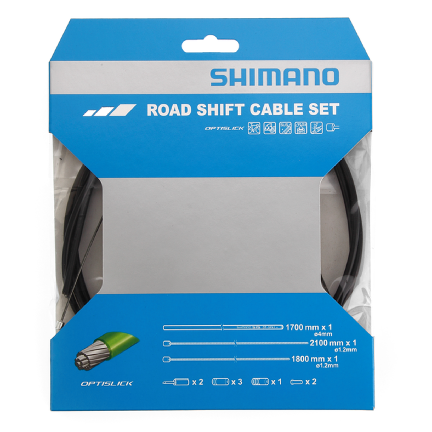 Shimano ROAD OPTISLICK SHIFT CABLE SET - BLACK