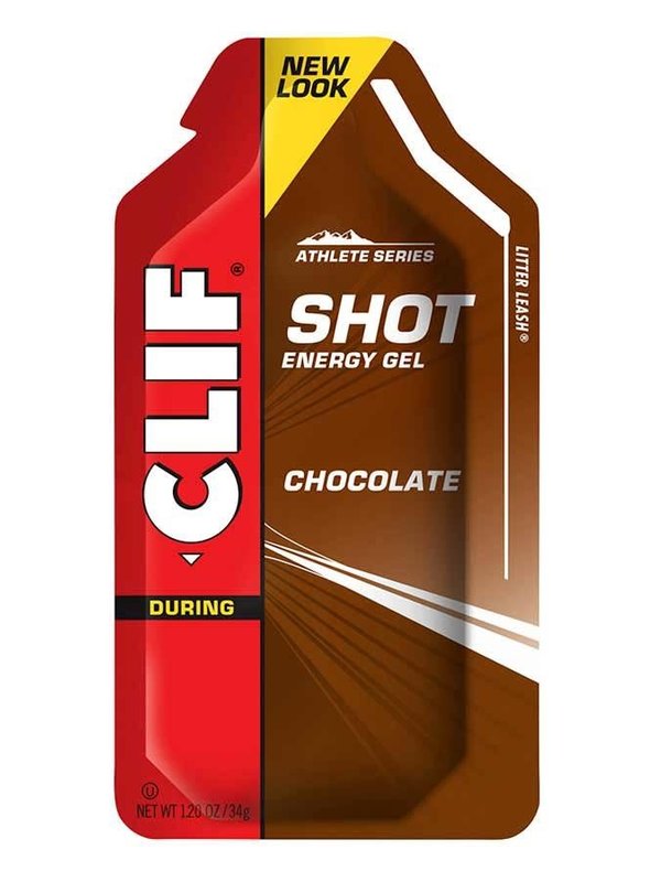 Clif Shot Energy Gels, Chocolate