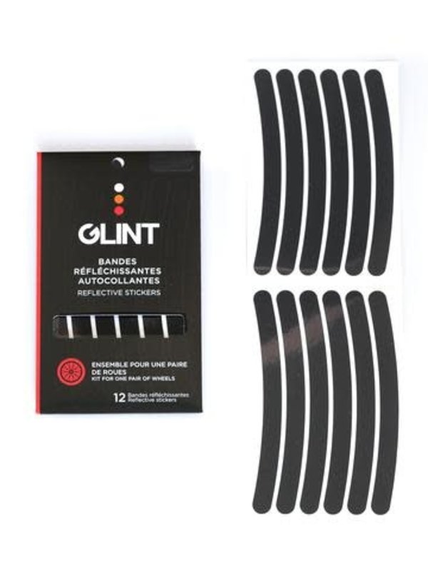 GLINT Reflective GLINT Reflective, Ensemble pour roues, Noir, Kit
