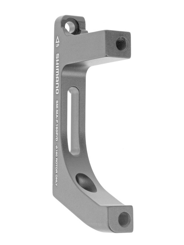 Shimano CONVERTER FOR ROAD DISC BRAKE MOUNT,SM-MA-F160P/D, CONVERTER FIXING BOLT X2,WIRE X1