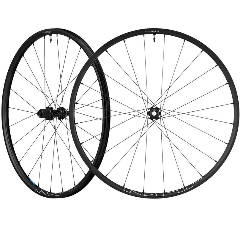 WH-MT600 29 前後セット Shimano WHEEL, WH-MT600-B-29, F&R 24H, FOR 11S, F:15/R:12MM E-THRU