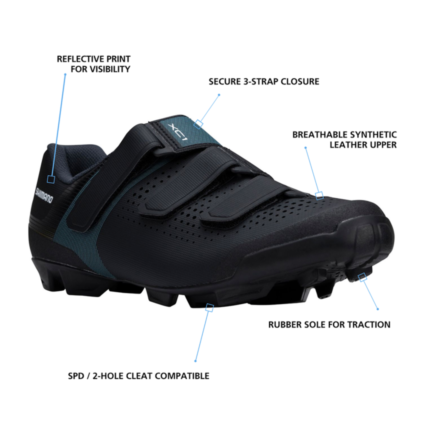 Shimano SH-XC100 W