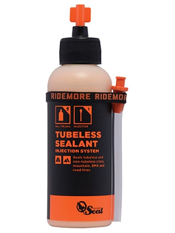 Orange Seal TIRE SEALANT 4OZ REGULAR WITH INJECTION SYSTEM
