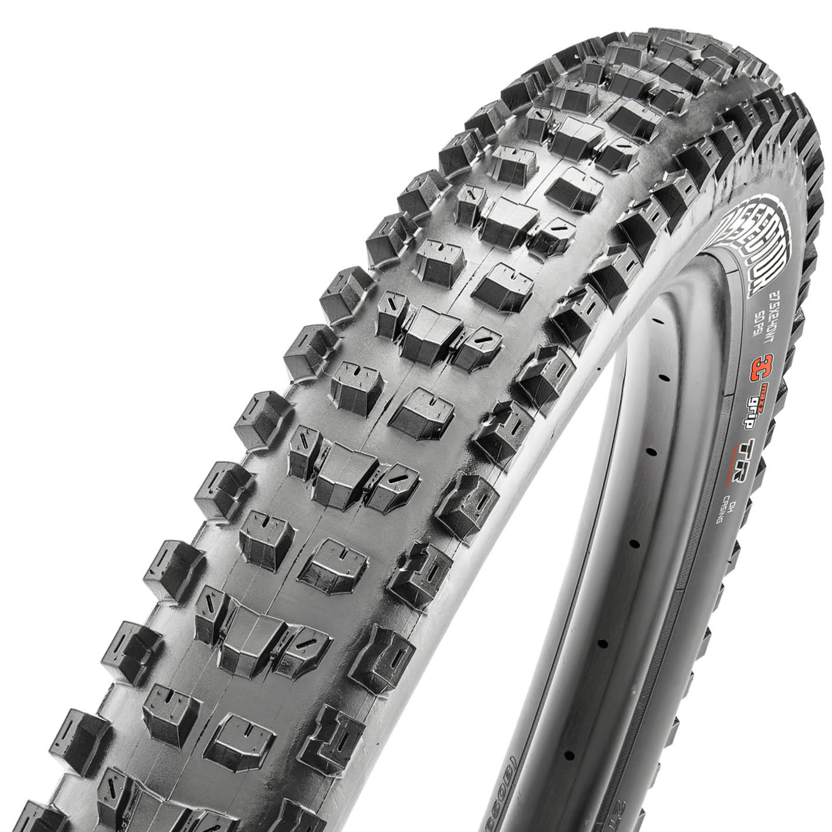 Maxxis Maxxis, Dissector, Tire, 29''x2.40, Folding, Tubeless Ready, Dual, EXO, 60TPI, Black