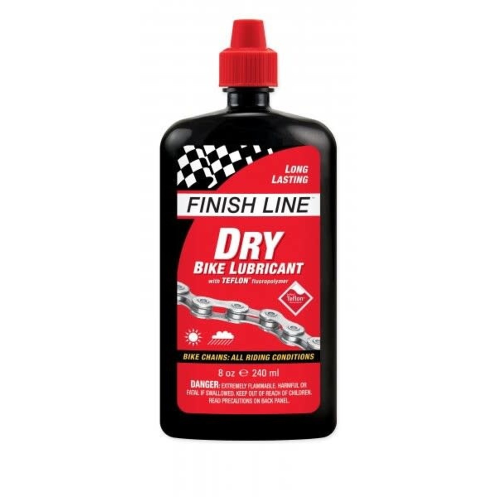 Finish Line DRY LUBE TEFLON PLUS 8OZ