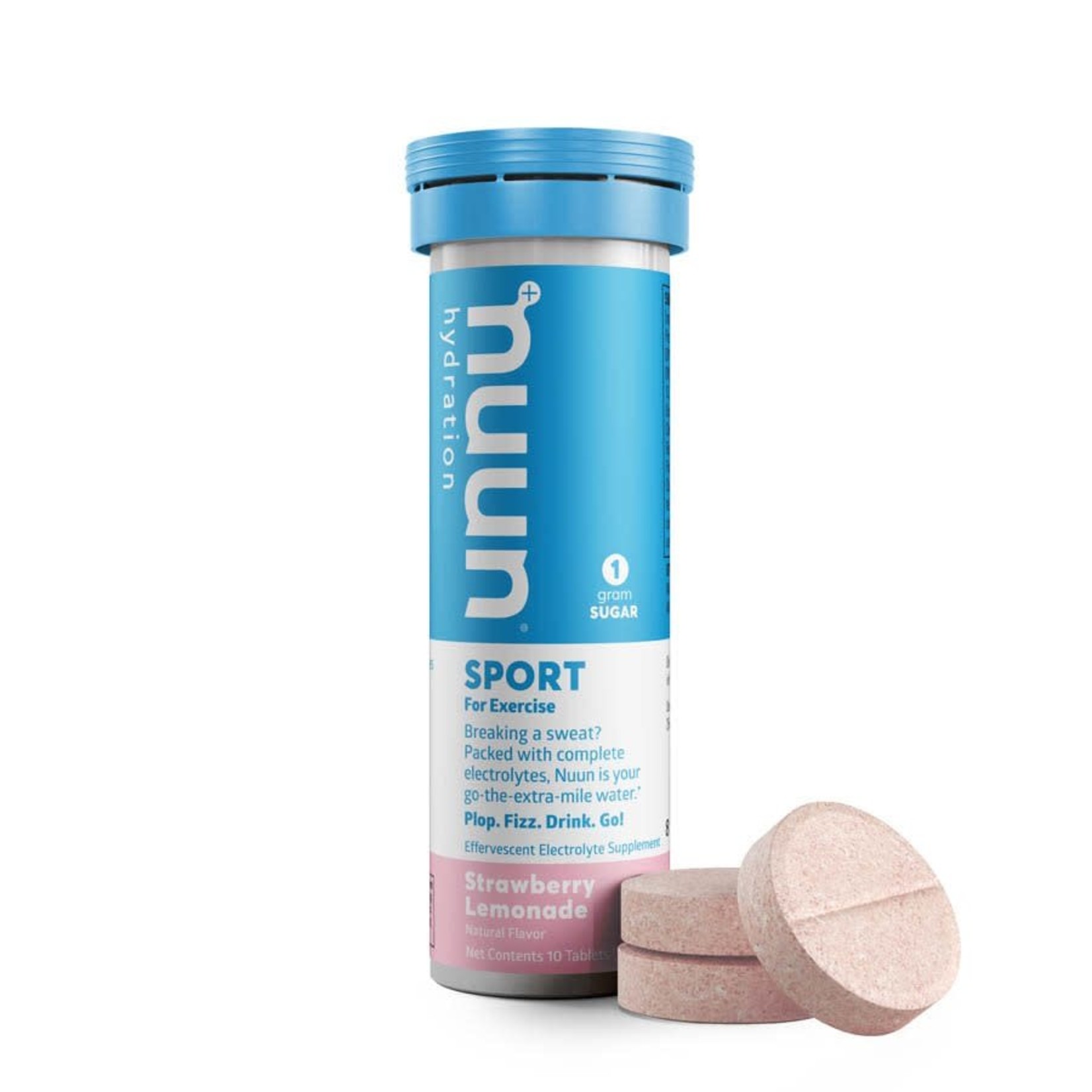 Nuun Sport, Poudre, Fraise/Limonade