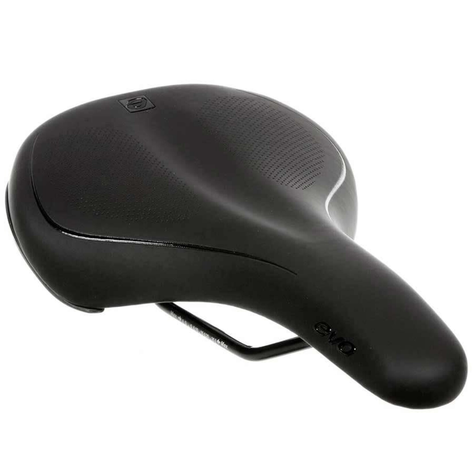 Evo Recreational, Selle, 282 x 172mm, Men, Black