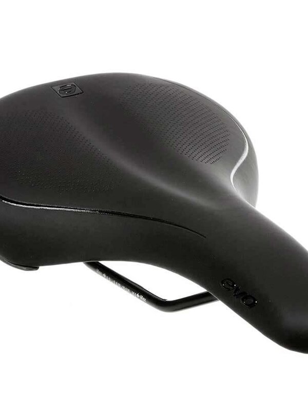 Evo Recreational, Selle, 282 x 172mm, Men, Black