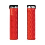 Deity LockJaw, Grips, 132mm, Red, Pair