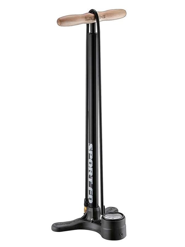 Lezyne Sport Floor Drive 2.5'', Dual Valve, 220psi, Noir