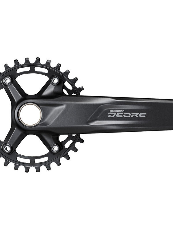 Shimano FC-M5100-1, DEORE, FOR REAR 10/11-SPEED, 2-PCS FC, 170MM, 30T W/O CG, W/O BB PARTS, FOR CHAIN LINE 52MM