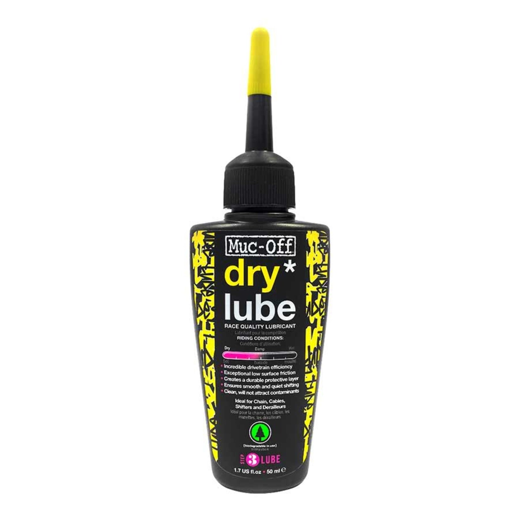 Muc-Off Dry, Lubricant, 50ml, 866CA (FR/ENG)