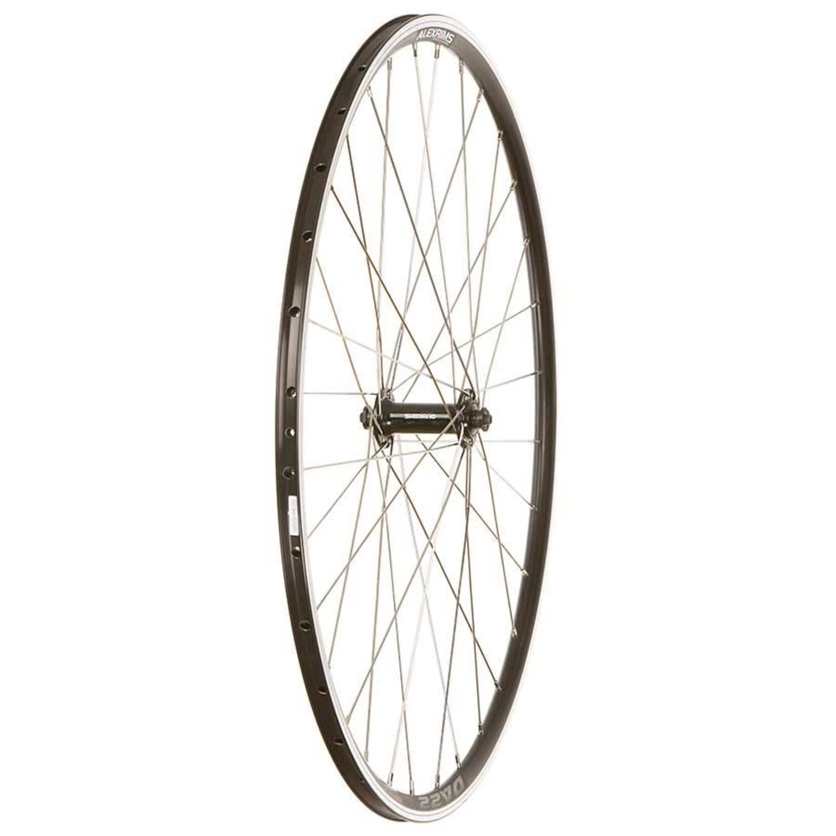 Alex DA22 Noir/ Shimano Sora HB-RS300, Roue, Avant, 700C / 622, Trous: 32, QR, 100mm, Sur jante