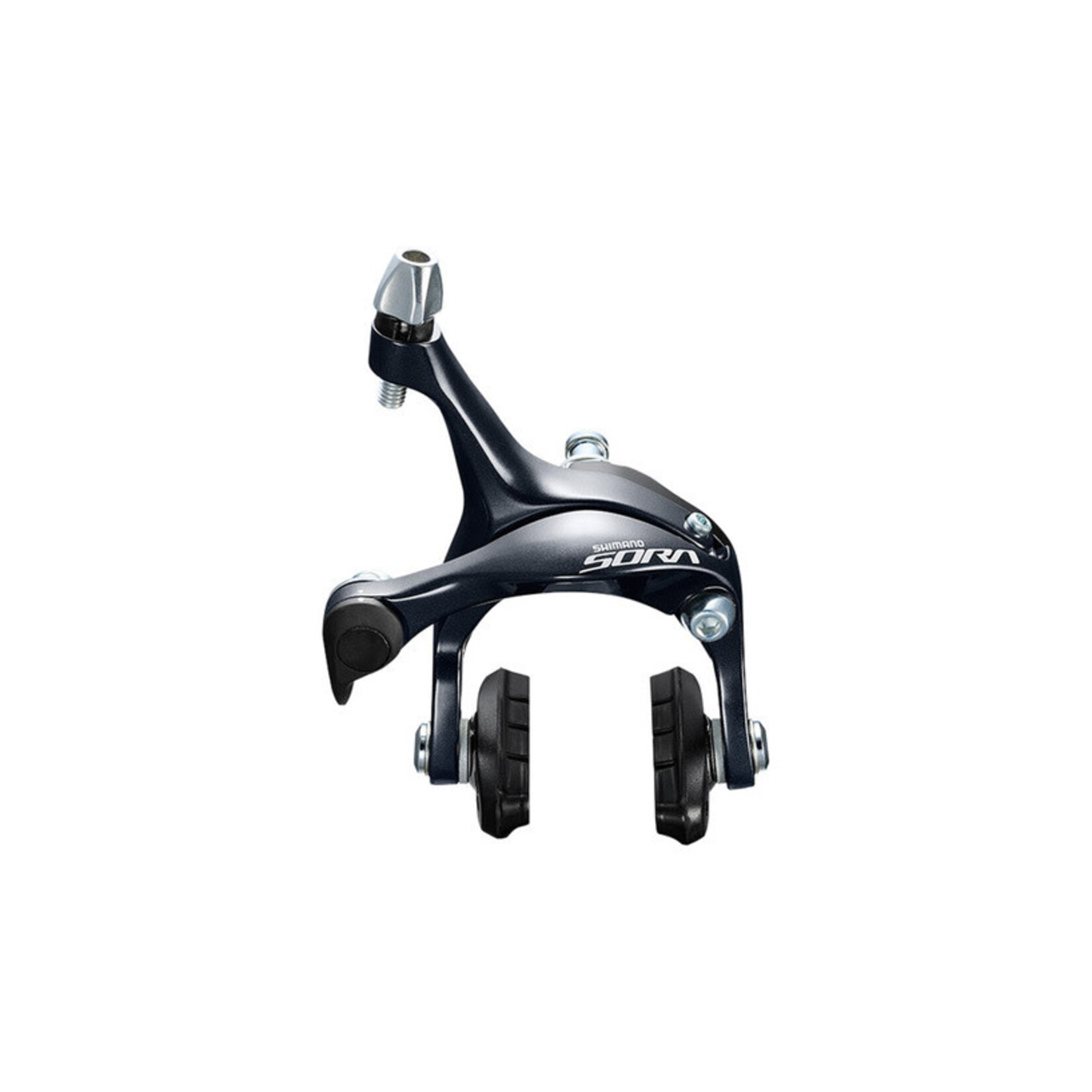 Shimano CALIPER BRAKE, BR-R3000, SORA REAR, CS51, 12.8MM PIVOT BOLT 10.5MM SUNKEN NUT, W/R50T5 SHOE