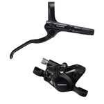 Shimano DISC BRAKE ASSEMBLED SET, BL-MT200(R), BR-MT200(R), BLACK, W/O ADAPTER, RESIN PAD (W/O FIN), SM-BH59-SS 1700 MM BLACK