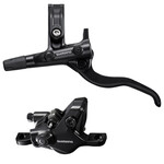 Shimano DISC BRAKE ASSEMBLED SET/J-KIT, BL-M4100(L), BR-MT410(F), BLACK, W/O ADAPTER, RESIN PAD (W/O FIN), 1000MM HOSE (SM-BH59-SS BLACK), W/CONNECTER INSERT