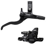 Shimano DISC BRAKE ASSEMBLED SET/J-KIT, BL-M4100(R), BR-MT410(R), BLACK, W/O ADAPTER, RESIN PAD (W/O FIN), 1700MM HOSE (SM-BH59-SS BLACK), W/CONNECTER INSERT