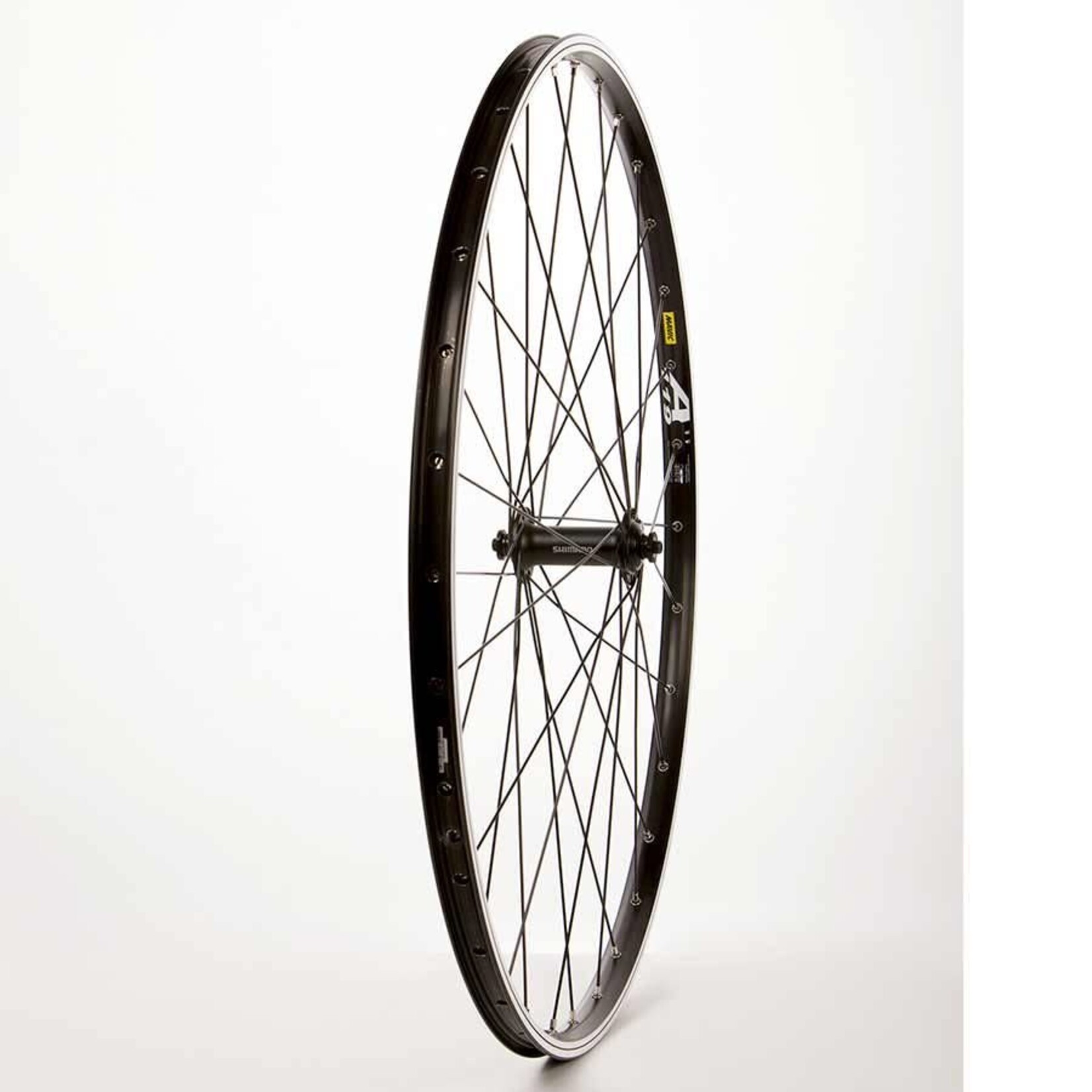 Roue 700C Avant Mavic A119 Noir / HB-T610 Noir, Rayons DT
