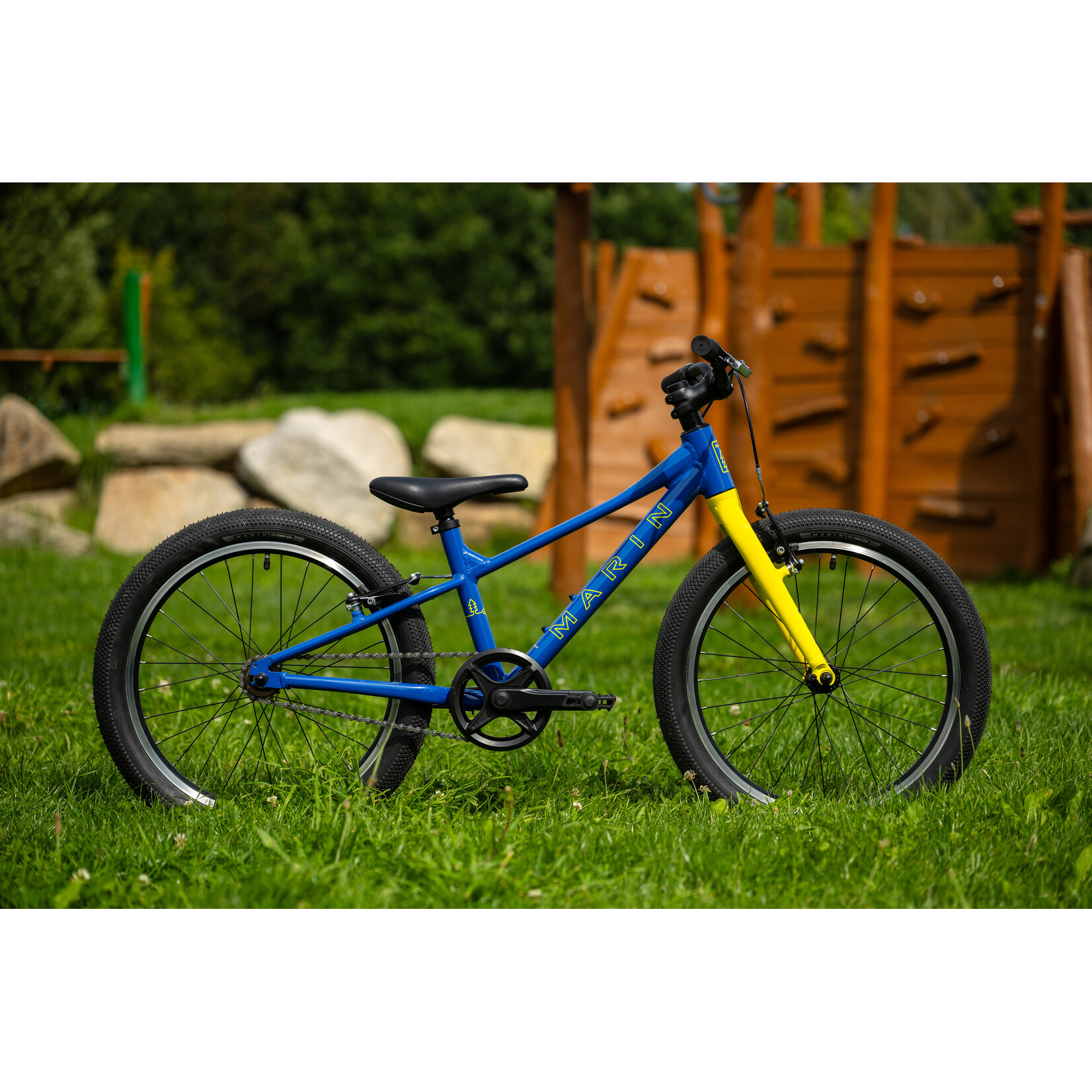 COAST TRAIL 20 1SP X BLEU/JAUNE
