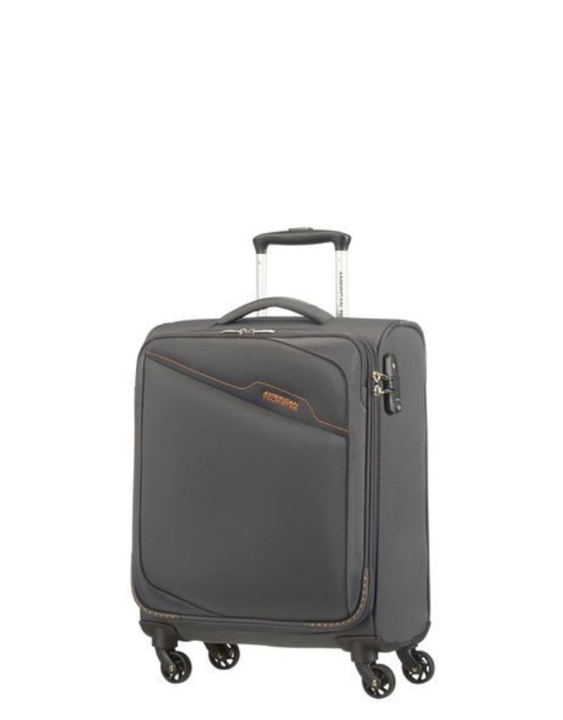 american tourister bayview spinner carry on