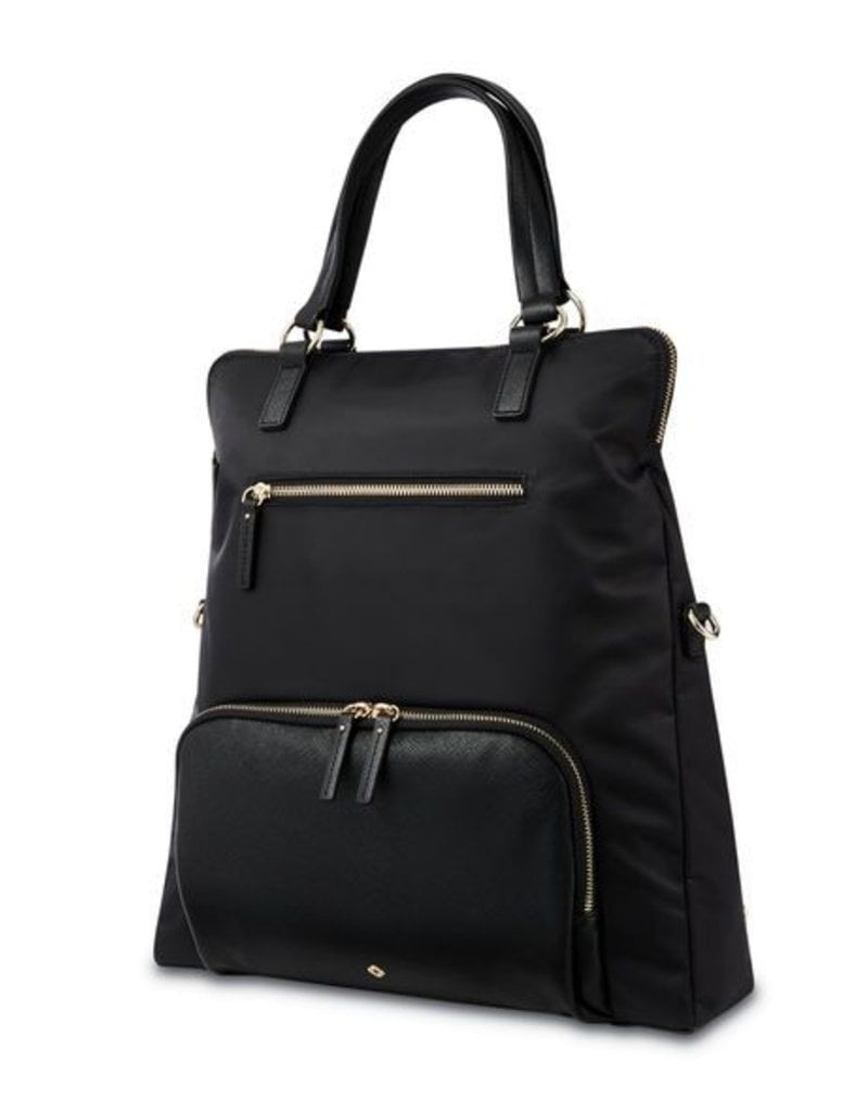 leather convertible tote backpack